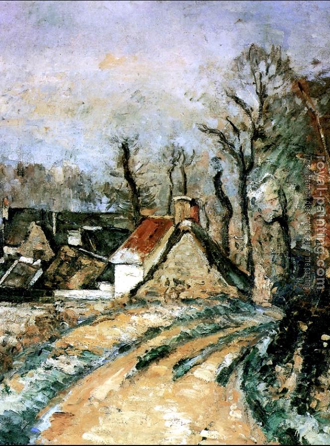 Paul Cezanne : The Turn in the Road at Auvers